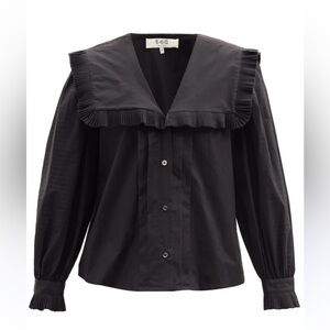 Sea NY Black Charlie Blouse XS